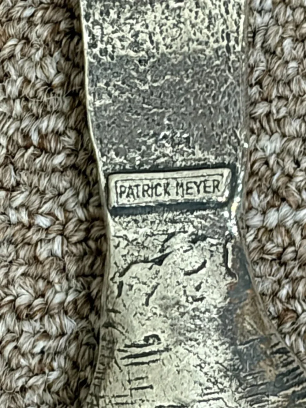 Patrick Meyer Pewter Tentacle Salad Serving Set